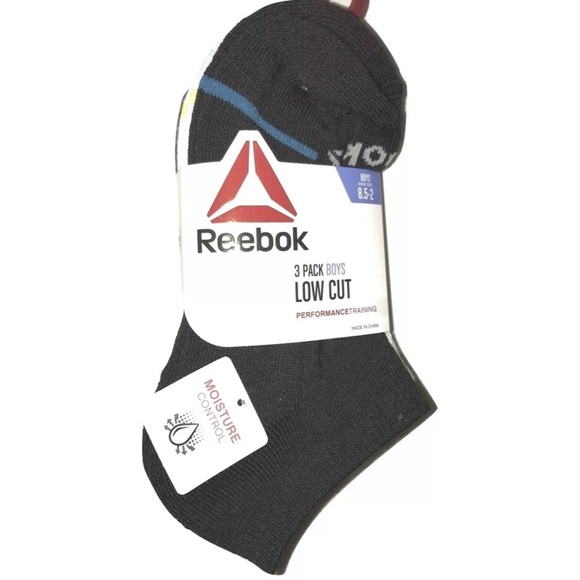 Reebok Other - 3 PAIR Reebok Boys Low Cut Socks